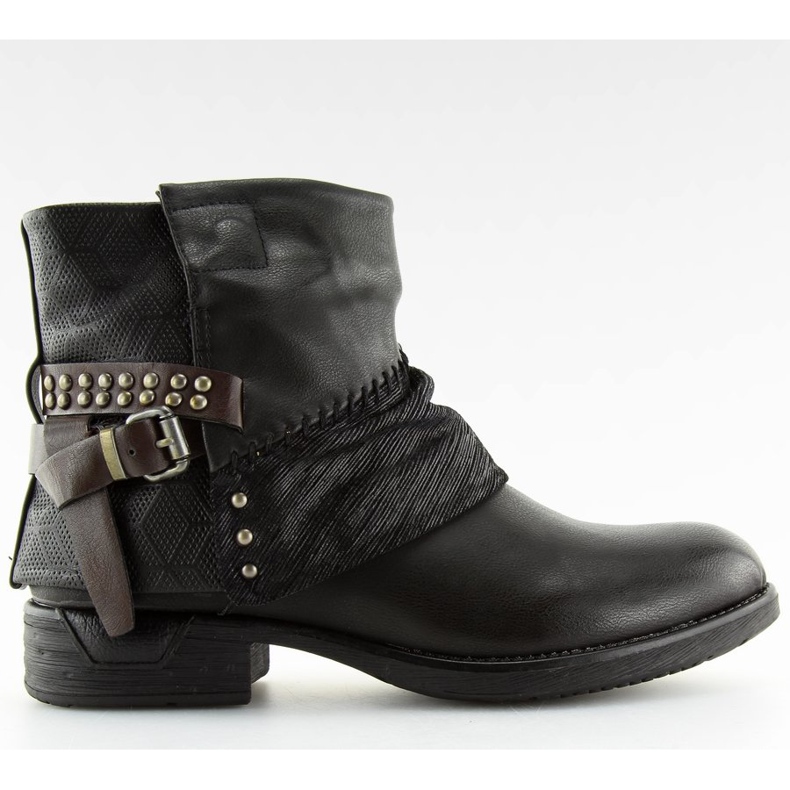 Women's boots black 283-PA Black