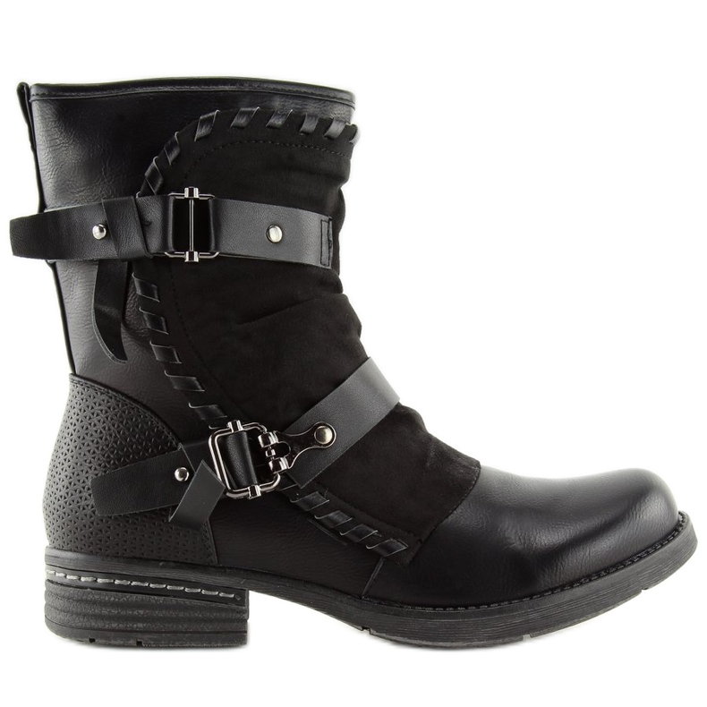 Black military boots BH98-KB Black