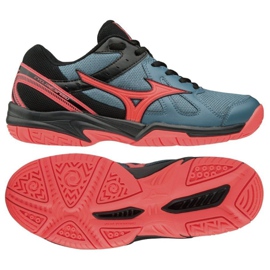 Mizuno Cyclone Speed ​​W V1GC178065 volleyball shoes blue blue