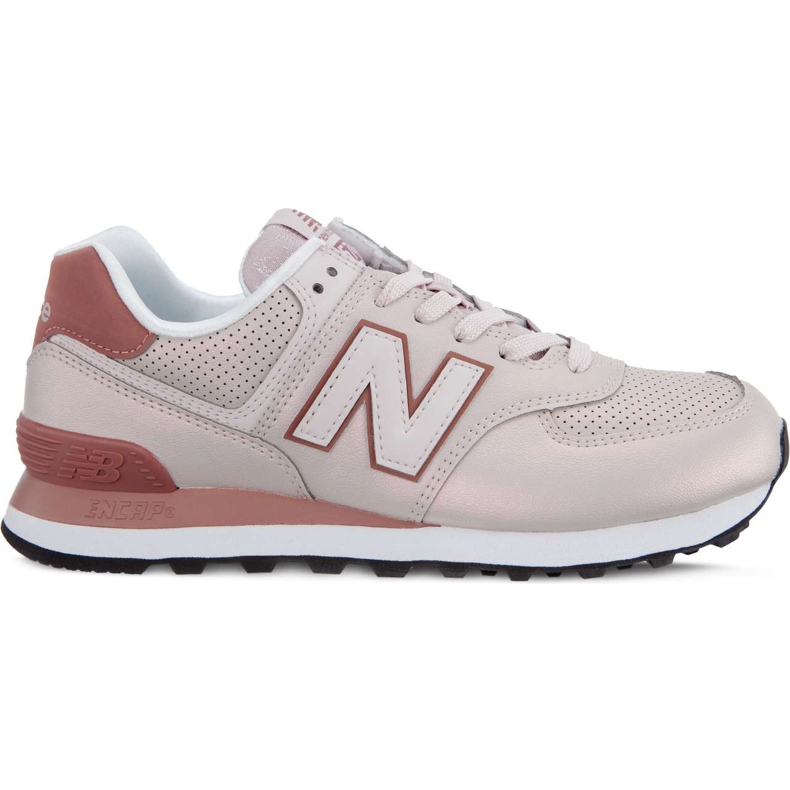 New Balance Wl574kse Sheen Pack Conch Shell With Dark Oxide brown multicolored