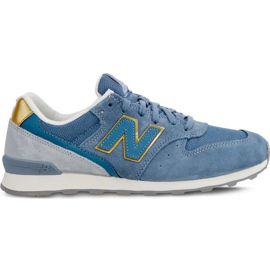 New Balance Wr996flp Blue Gray Gold grey