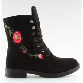Black AB-9 Black workers with embroidery