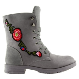 Workers with gray AB-9 Gray embroidery grey Workers with gray AB-9 Gray embroidery grey