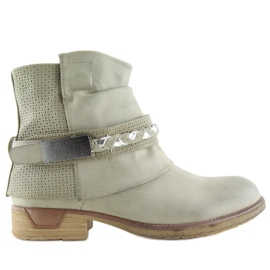 Gray Women's gray boots 815-PA Gray grey