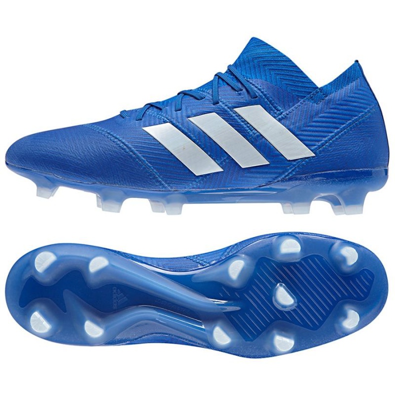 Adidas Nemeziz 18.1 FG M DB2080 football boots blue
