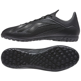 Adidas X Tango 18.4 Tf M DB2480 football boots black black Adidas X Tango 18.4 Tf M DB2480 football boots black black