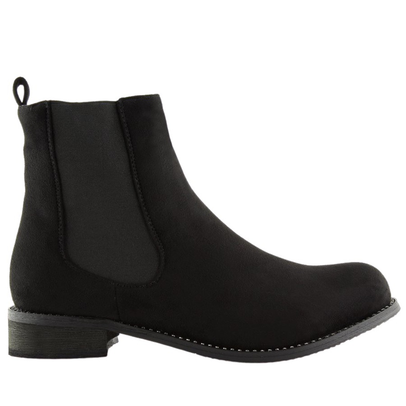Black Chelsea boots for women NS025P Black Black Chelsea boots for women NS025P Black