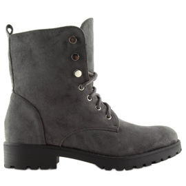 Gray suede workers NC698 Gray grey