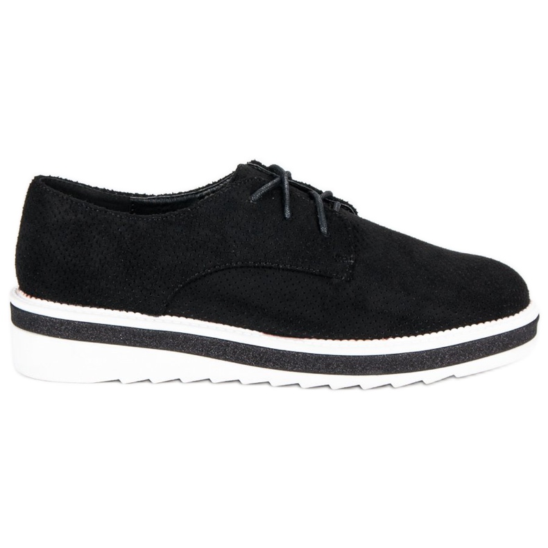 Cm Paris Lace-up suede shoes black