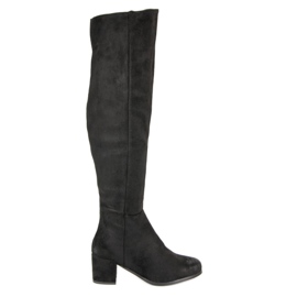 Over-the-knee boots from VINCEZA black
