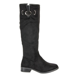 Super Me Classic suede boots black