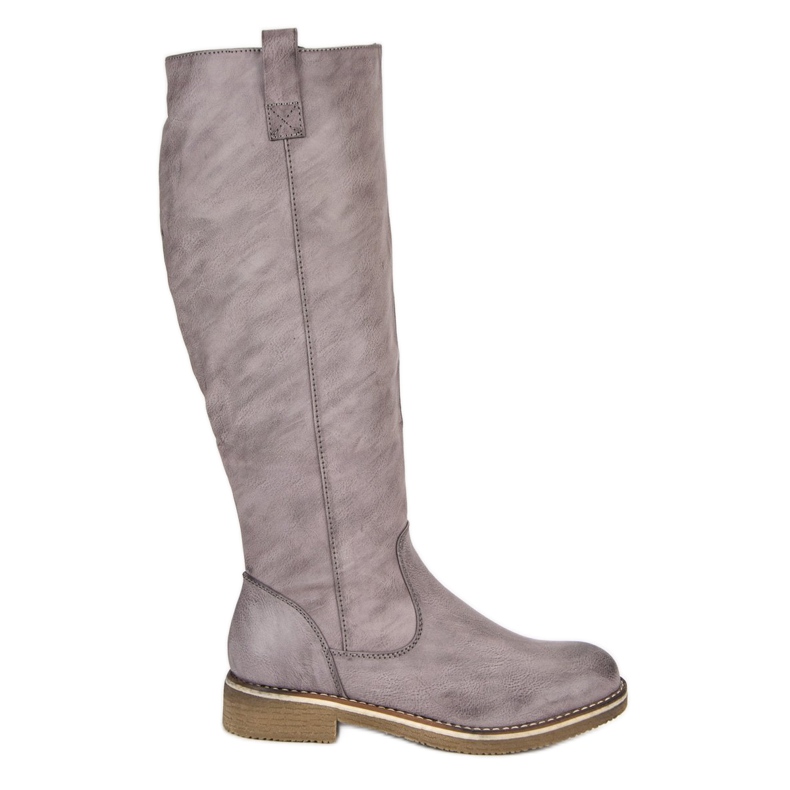 Super Me Casual women's boots grey Super Me Casual women's boots grey