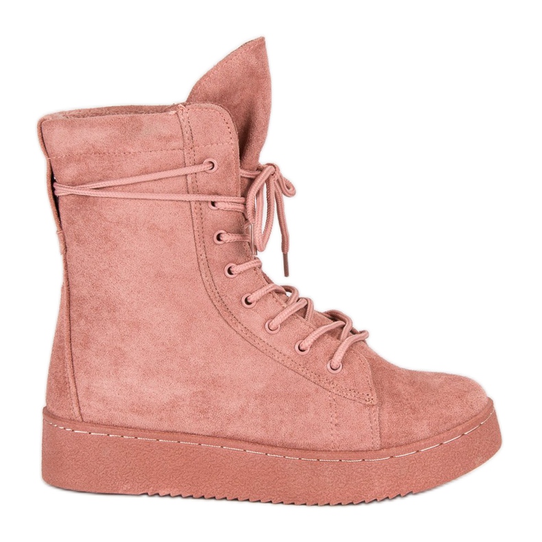 Bello Star Suede snow boots pink Bello Star Suede snow boots pink