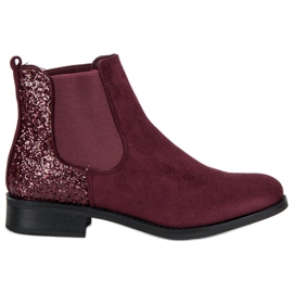 Seastar Burgundy Jodhpur boots red