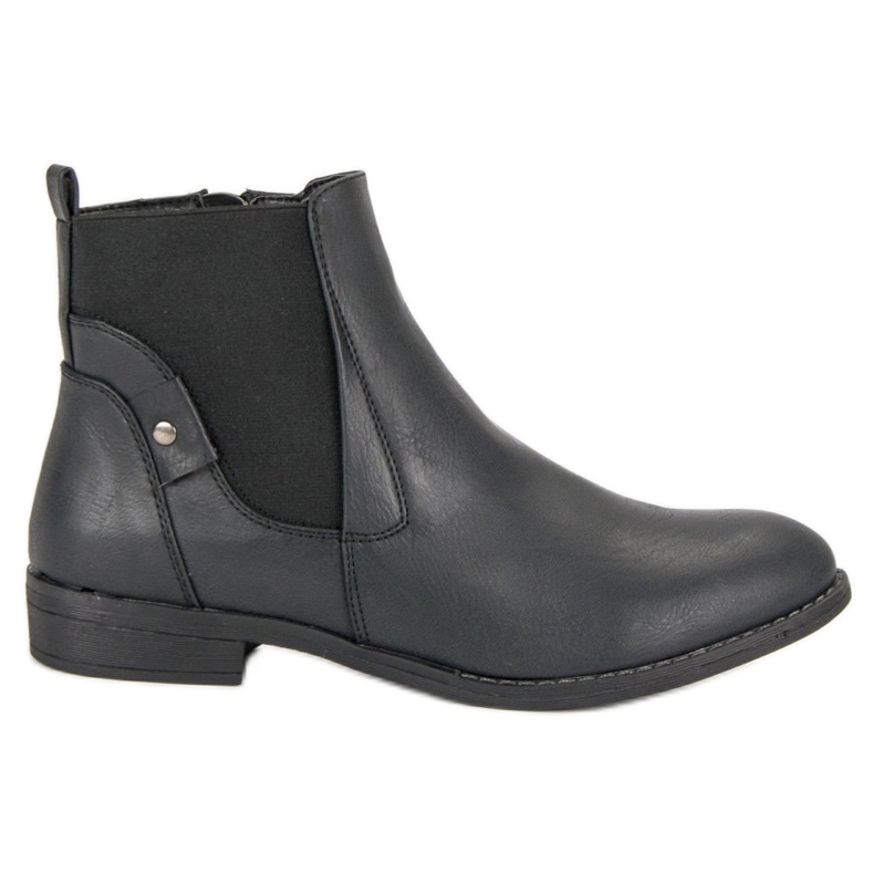 Groto Gogo Comfortable Booties Jodhpur boots black