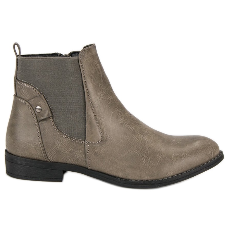 Groto Gogo Comfortable Booties Jodhpur boots grey