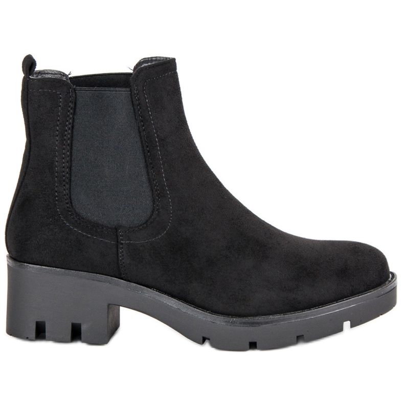 Seastar Suede Jodhpur boots black