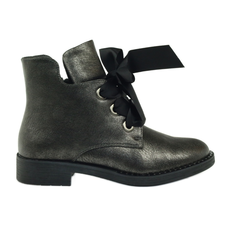 Sergio Leone 305 bow boots grey
