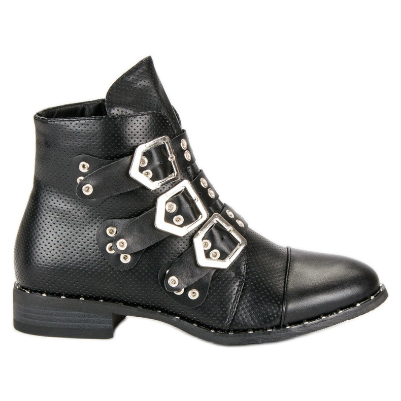 SDS Women's rock boots black SDS Women's rock boots black