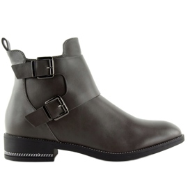 Gray Chelsea boots for women C-7173 Gray grey Gray Chelsea boots for women C-7173 Gray grey