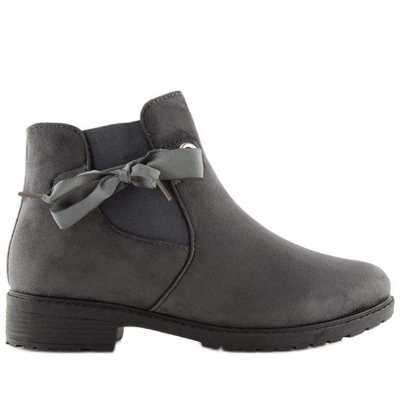 Gray Warm Jodhpur boots XY-528 Gray grey