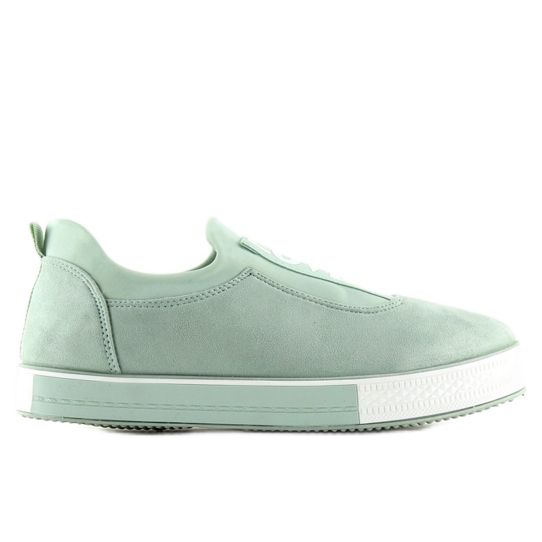 Mint women's sneakers X-9707 Green