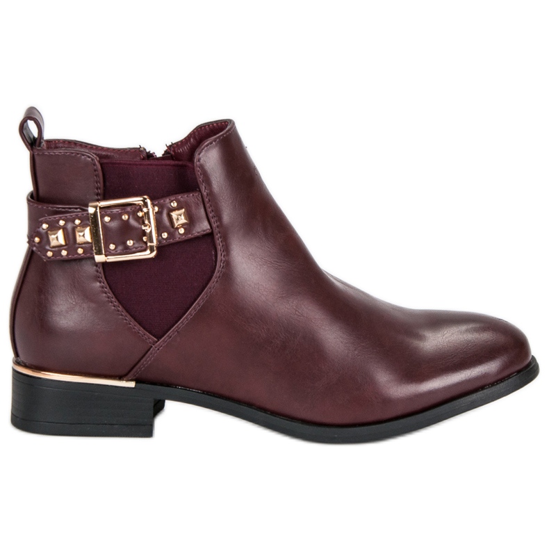 Anesia Paris Burgundy Chelsea boots red Anesia Paris Burgundy Chelsea boots red