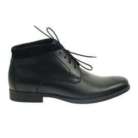 Black men's winter boots Pilpol 2194