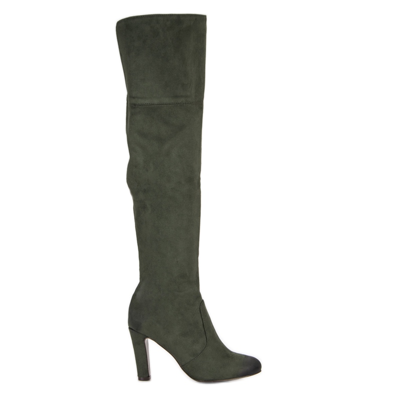 VINCEZA High Heel Boots green