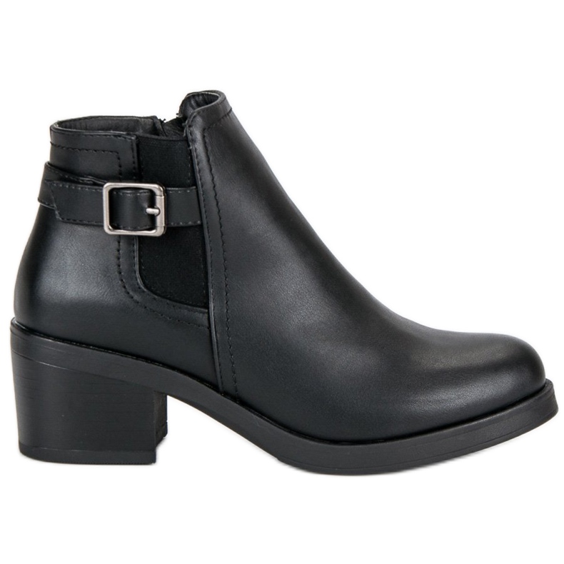 Anesia Paris Comfortable Chelsea boots black