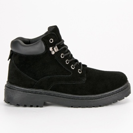 Original Walkman Shoes Leather trousers black