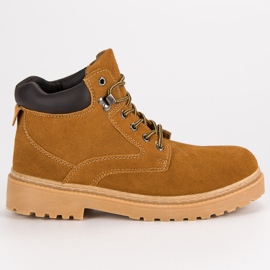 Original Walkman Shoes Leather trousers brown