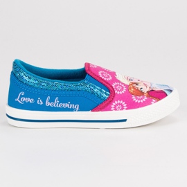 Sliding Sneakers Ice Land blue pink