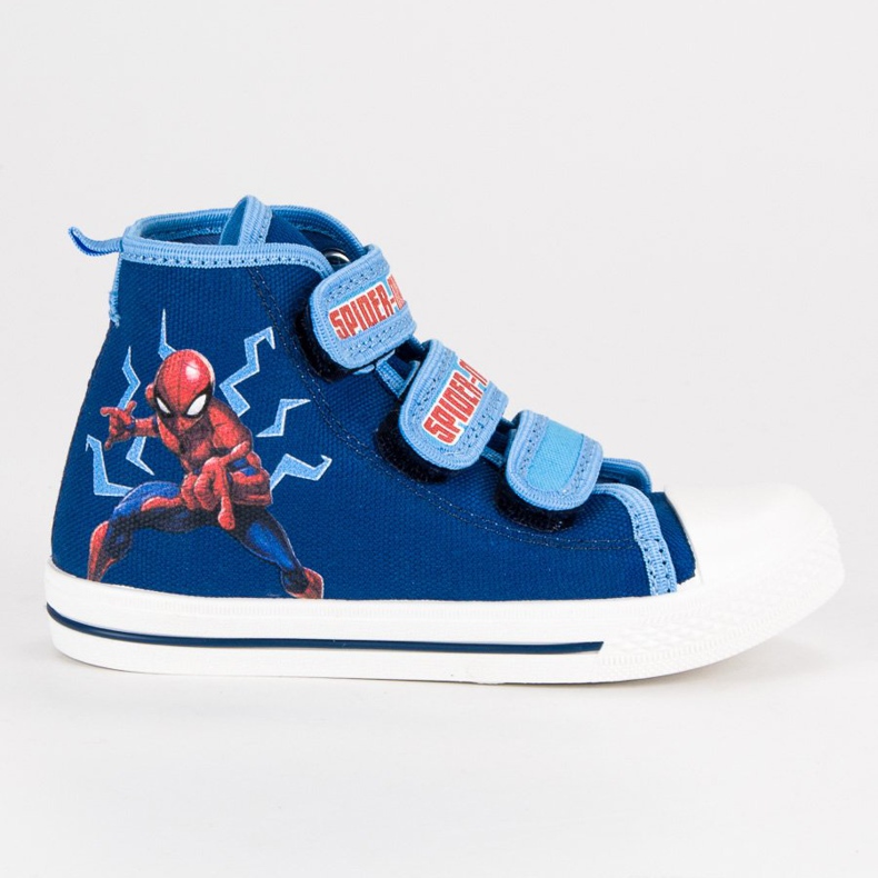 Velcro sneakers SPIDER-MAN blue