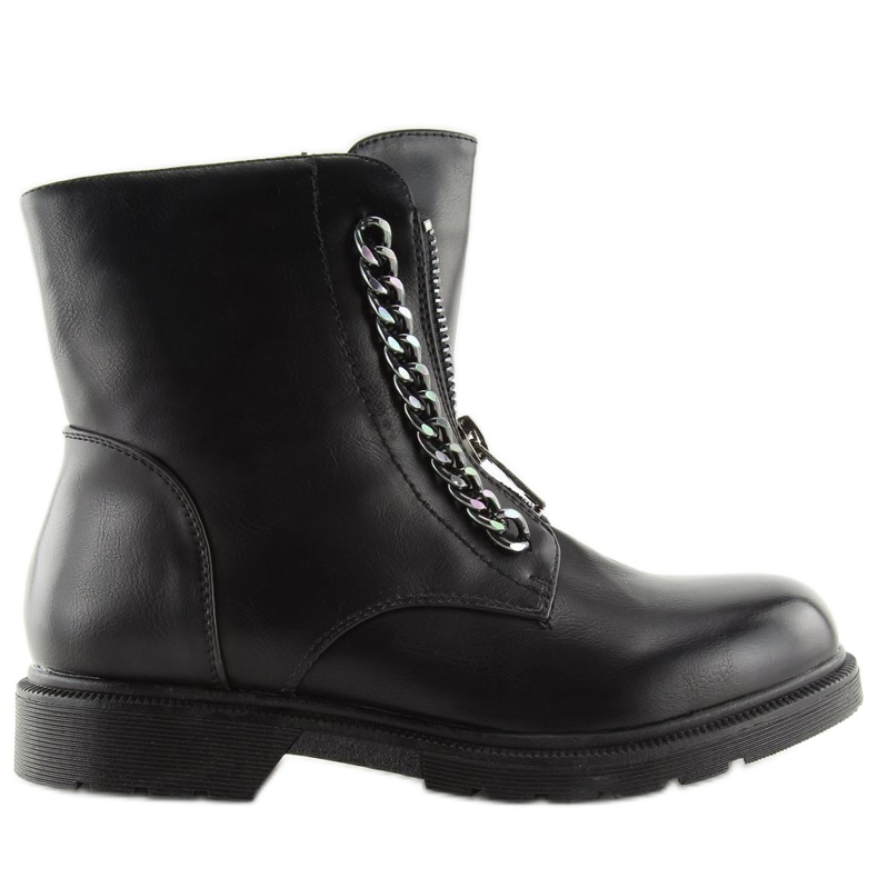 Black boots for women RB13 Black
