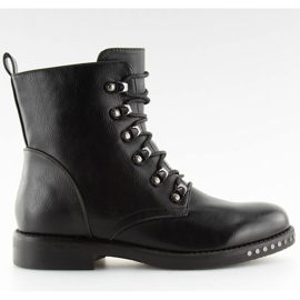 Black ML15 black women's work boots