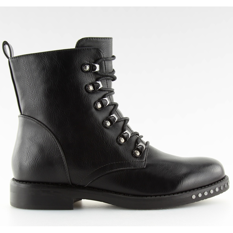 Black ML15 black women's work boots