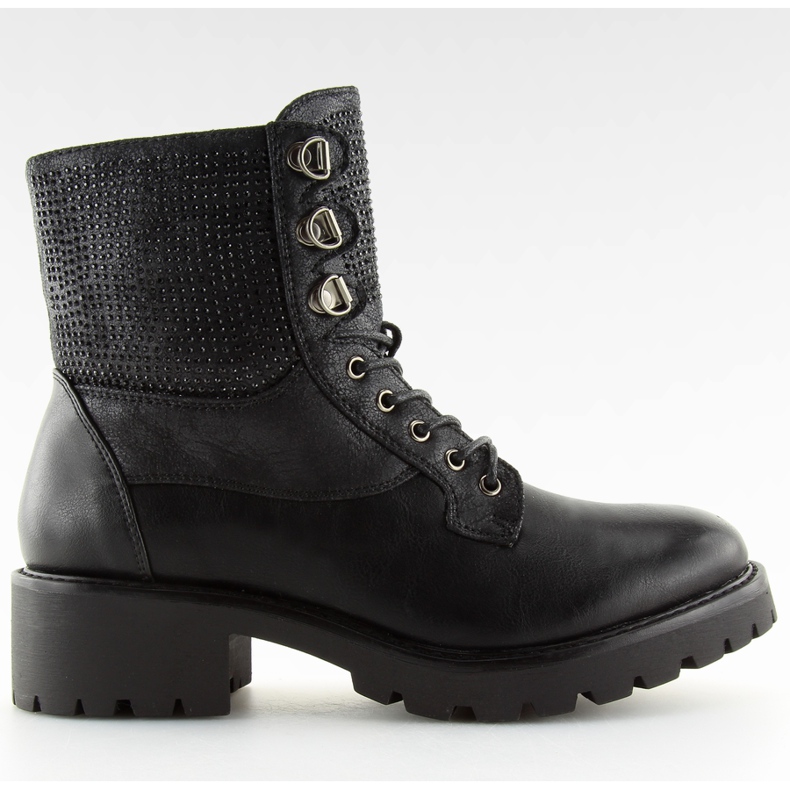 Black boots for women 1621 Black