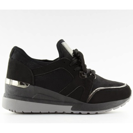 Black BL141P Black women's sports shoes Black BL141P Black women's sports shoes