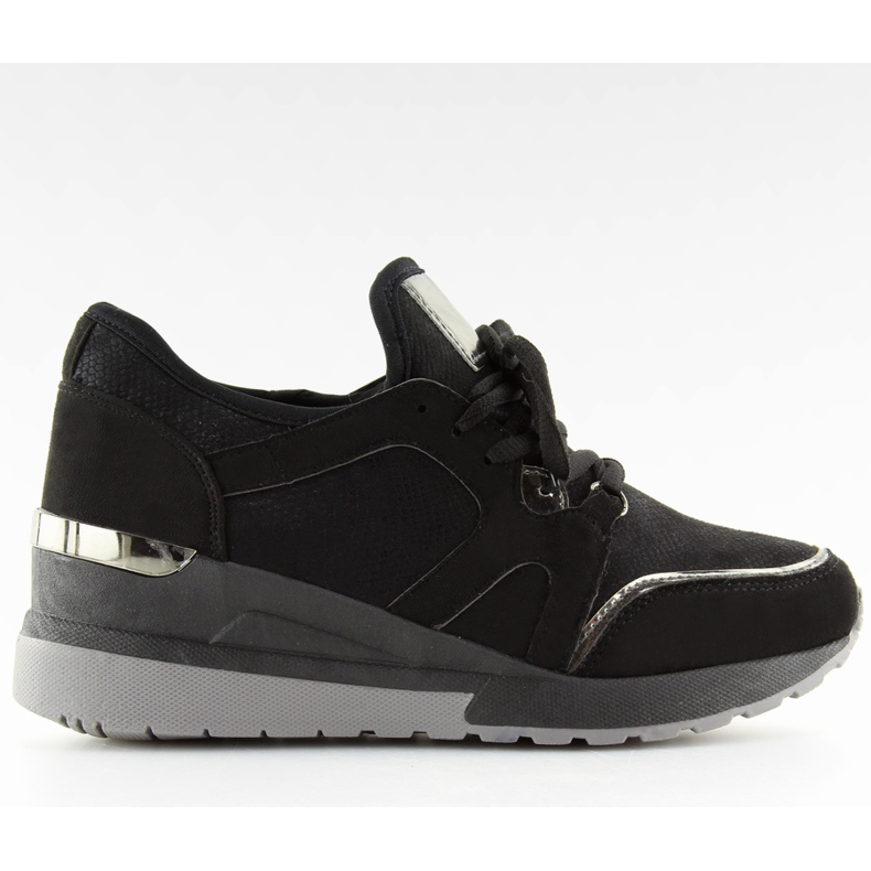 Black BL141P Black women's sports shoes Black BL141P Black women's sports shoes