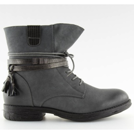 Gray Women's gray boots BH52-KB gray grey
