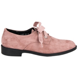 Powdery Tied Shoes VICES pink