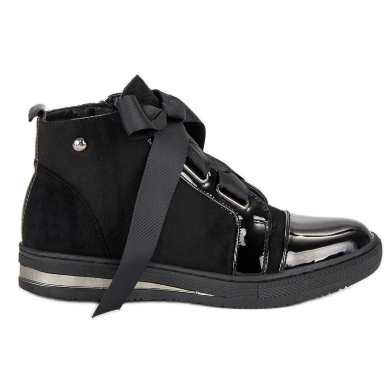 Filippo Stylish sneakers above the ankle black