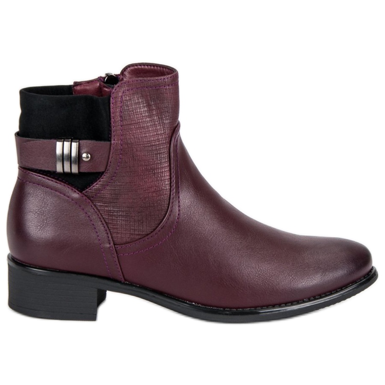 Filippo Comfortable Booties Jodhpur boots red