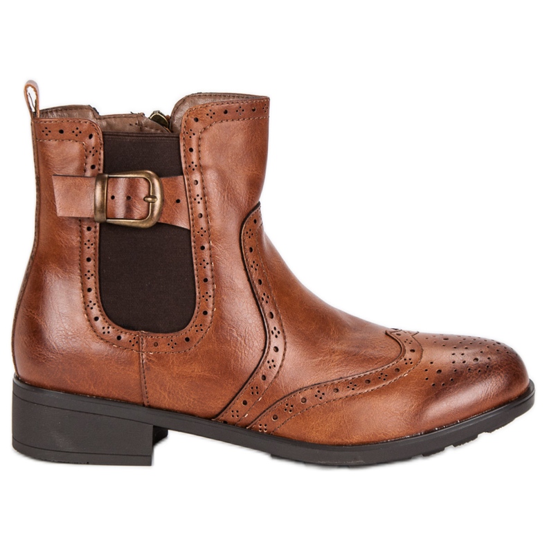 Filippo Brown Chelsea boots