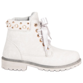 McKey Light gray Casual Trappers grey McKey Light gray Casual Trappers grey