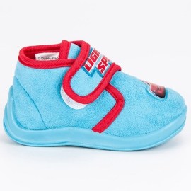 Car slippers blue