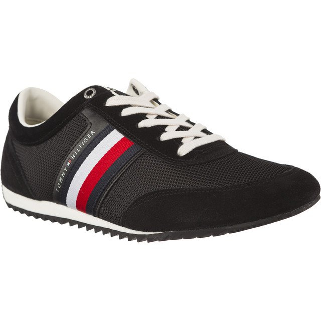 Tommy Hilfiger Corporate Material Mix Runner 990 black