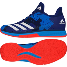 Adidas Counterblast handball shoe blue multicolored