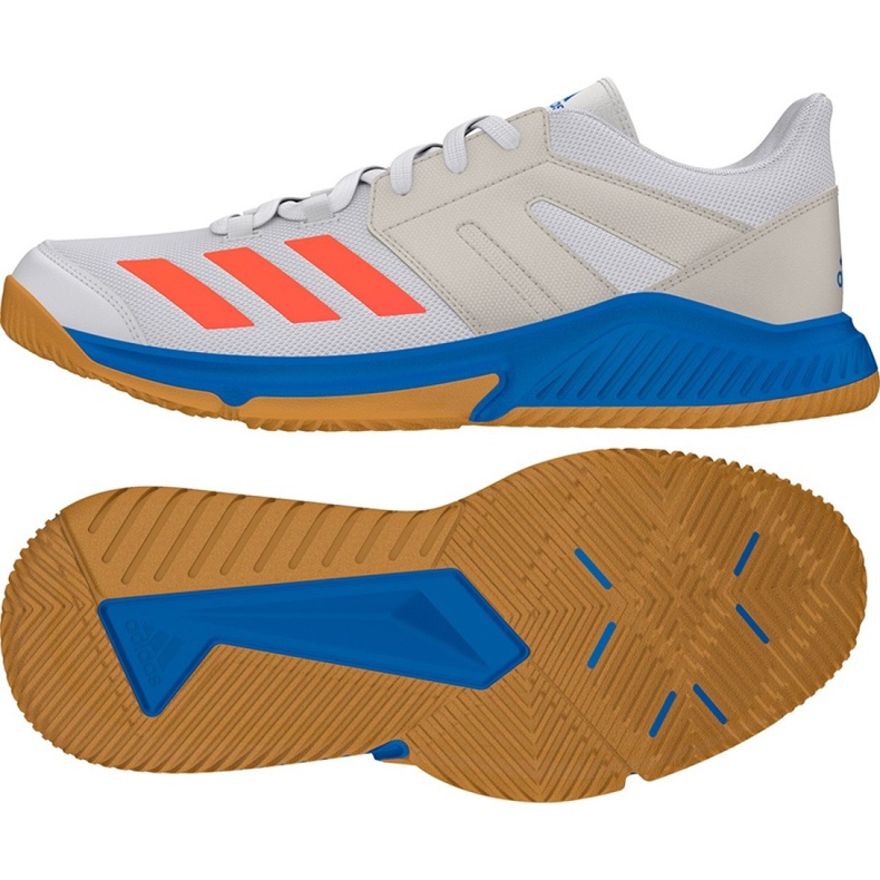 Adidas Essence M B22589 handball shoe white white